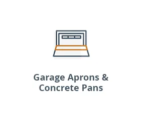 Garage Aprons and Concrete Pans